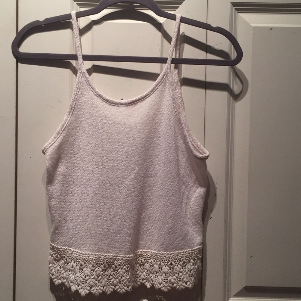 Cream Tank Top